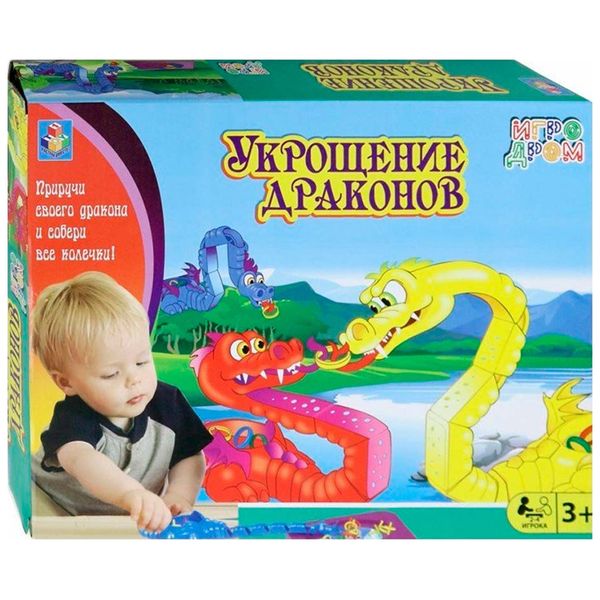 Игра настольная 1TOY Т13553 Игродром: Укрощение драконов