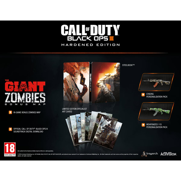 PS4 игра . Call of Duty:Black Ops III Hardened Edition