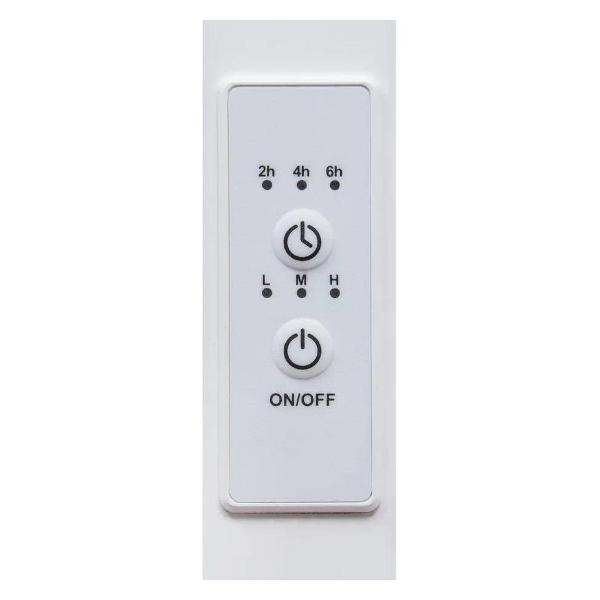 Полотенцесушитель электрический Тера Гротекс Квадро 160х1160 (диммер, унив., скр. прав., белый)