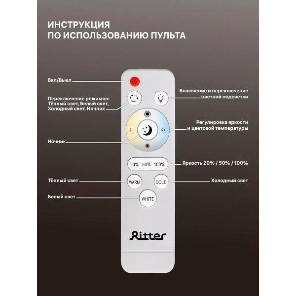 Универсальный пульт Ritter 51932 8