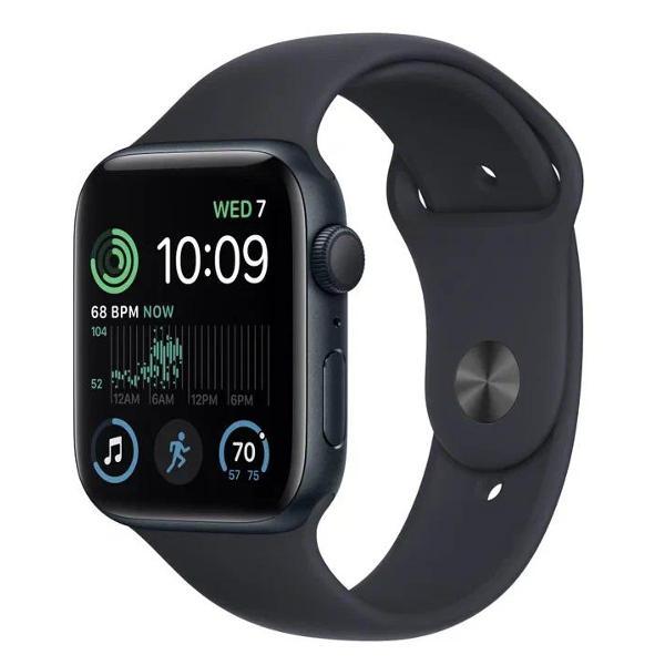 Смарт-часы и наушники Apple SE 2 44mm M/L Midnight Aluminium Sport Band
