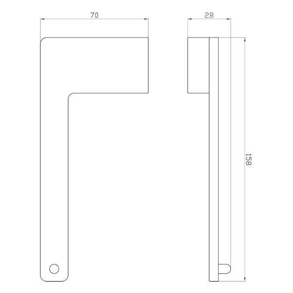 Держатель для туалетной бумаги Rav Slezak NLA0401ZRL
