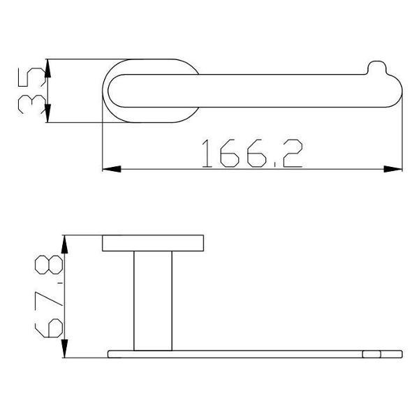 Держатель для туалетной бумаги Rav Slezak YUA0402