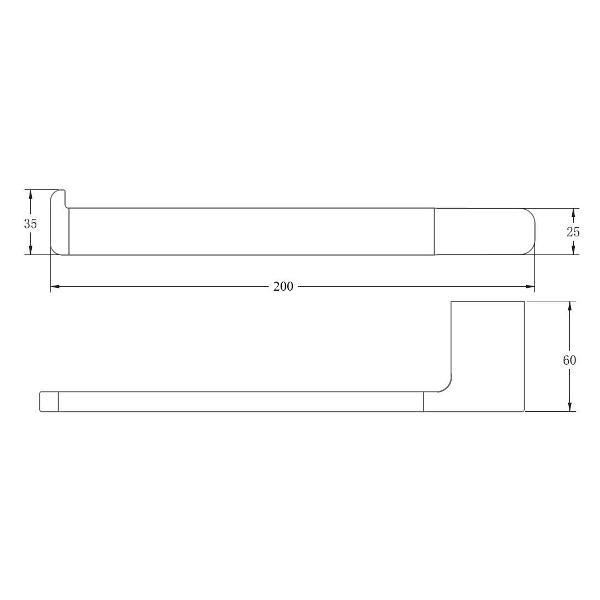Держатель для туалетной бумаги BELZ B90703-2