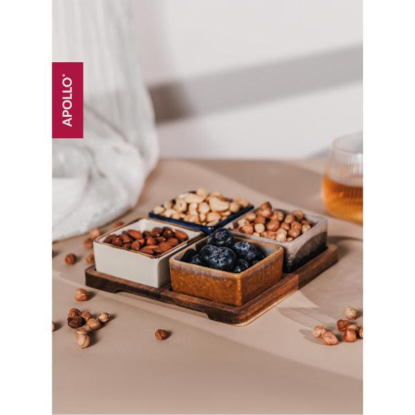 Менажница Apollo BRZ-06, 4 шт.
