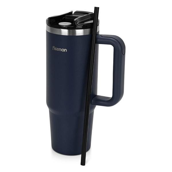 Термокружка FISSMAN 900 мл синяя