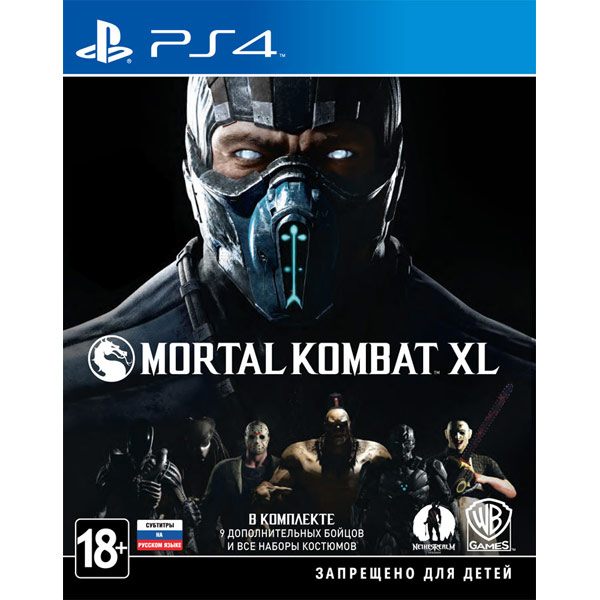 PS4 игра WB Games Mortal Kombat XL фото