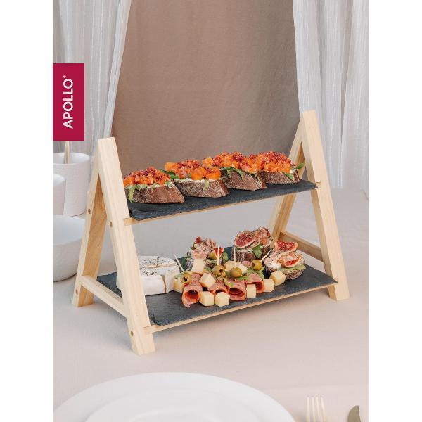 Блюдо-этажерка Apollo двухъярусная