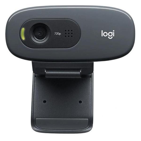 Веб-камера Logitech C270 HD Webcam темно-серая