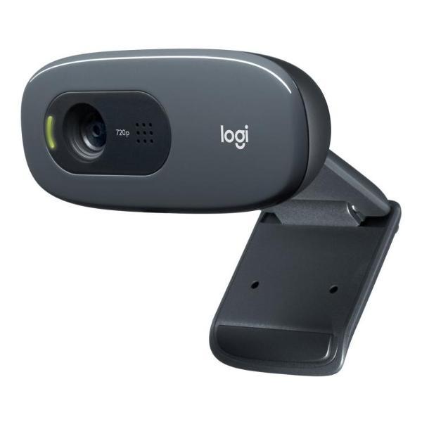 Веб-камера Logitech C270 HD Webcam темно-серая