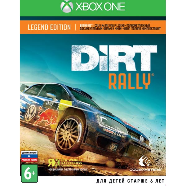 Xbox игра Codemasters DiRT Rally Legend Edition фото