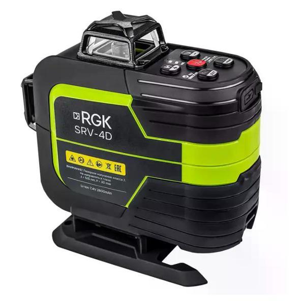 Профессиональный лазерный уровень RGK SRV-4D