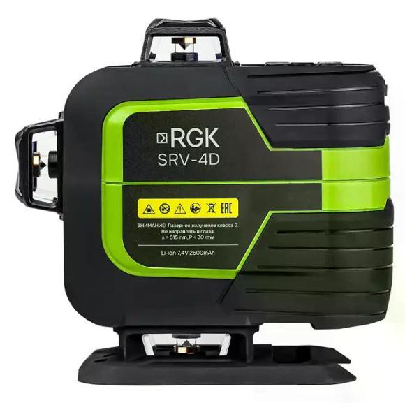 Профессиональный лазерный уровень RGK SRV-4D