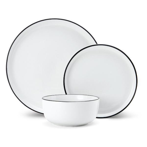 Столовый сервиз Kitchen Craft Mikasa Limestone, 12 шт.