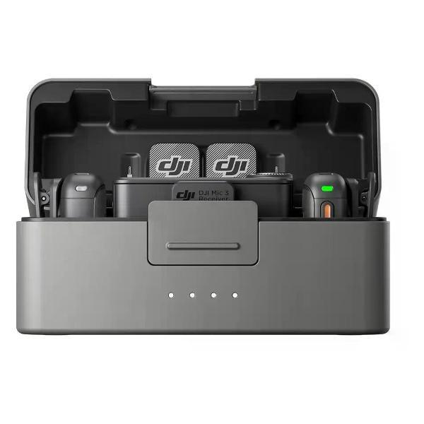 Микрофон беспроводной DJI Mic3 (2 TX + 1 RX) Black