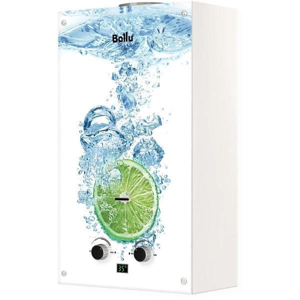 Водонагреватель газовый Ballu GWH 10 Fiery Glass Lime