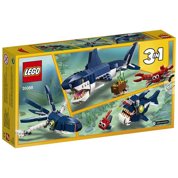 Конструктор Lego 31088 Creator: Обитатели морских глубин