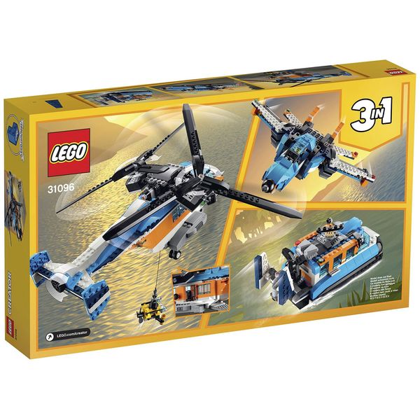 Конструктор Lego 31096 Creator: Двухроторный вертолет