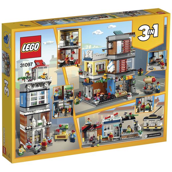 Конструктор Lego 31097 Creator: Зоомагазин и кафе в центре города