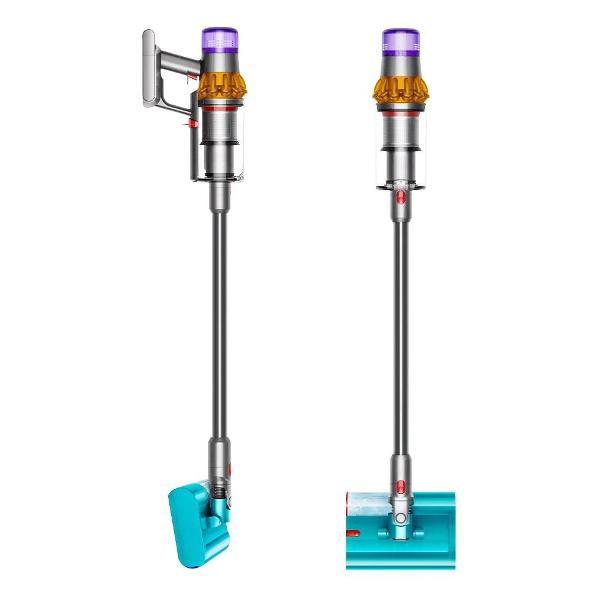 Пылесос вертикальный Dyson V15 Detect Submarine SV47 Yellow никель