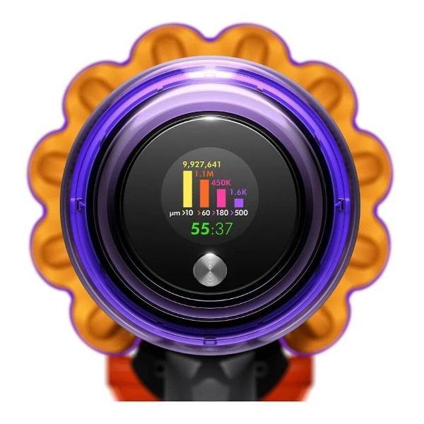 Пылесос вертикальный Dyson V15 Detect Submarine SV47 Yellow никель
