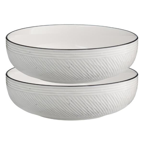 Набор тарелок Liberty Jones глубоких Contour, 800 мл, 2 шт.