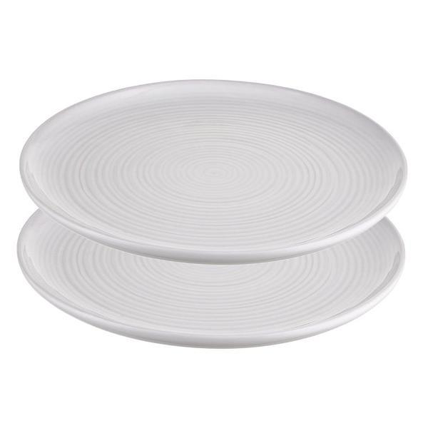 Набор тарелок Liberty Jones обеденных In The Village, 28 см, белые, 2 шт.