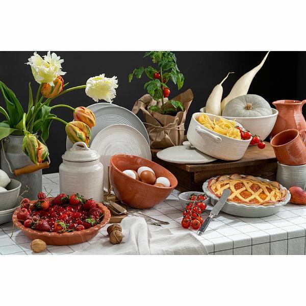 Набор тарелок Liberty Jones обеденных In The Village, 28 см, серые, 2 шт.