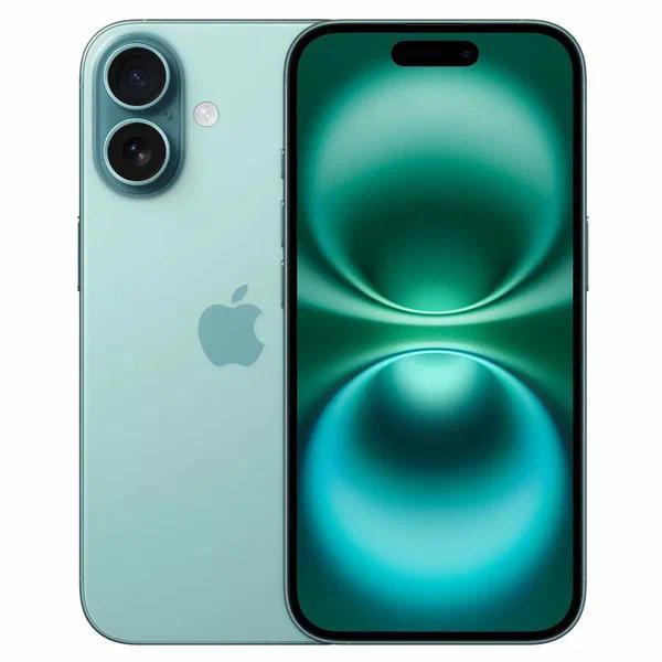 Смартфон Apple iPhone 16 128GB Teal (без RuStore)