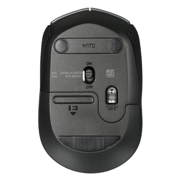 Компьютерная мышь беспроводная Logitech M170, серый
