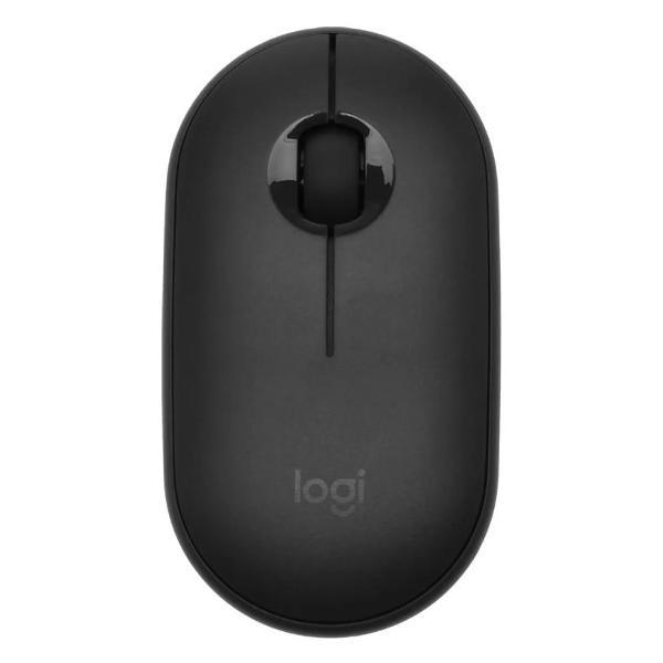 Компьютерная мышь беспроводная Logitech Pebble M350 графитовый