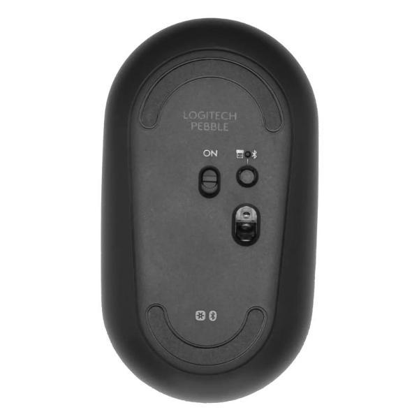 Компьютерная мышь беспроводная Logitech Pebble M350 графитовый