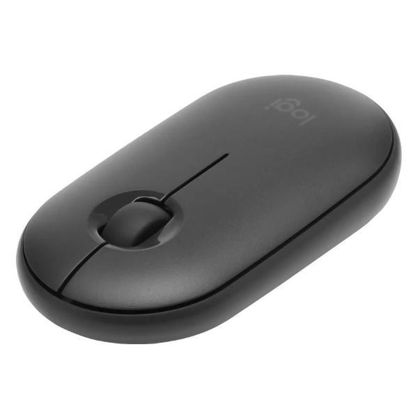 Компьютерная мышь беспроводная Logitech Pebble M350 графитовый