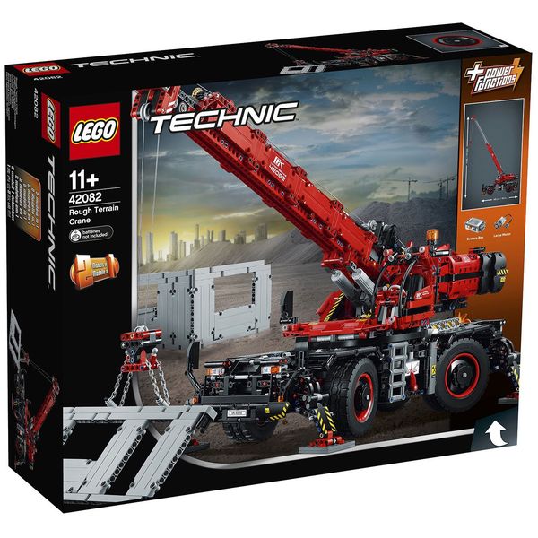 Конструктор Lego 42082 Technic: Подъем.кран для пересеч.местности