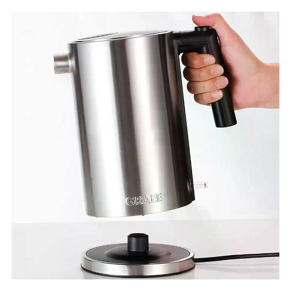 Электрочайник GRAEF WK600EU серебристый