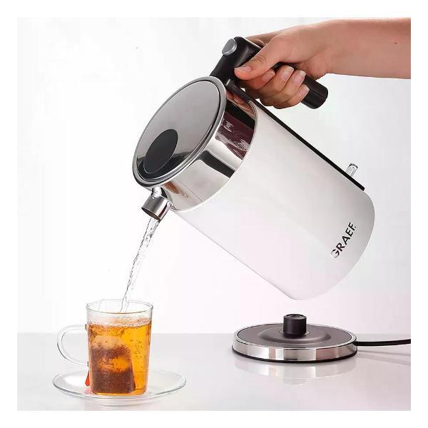 Электрочайник GRAEF WK61EU белый