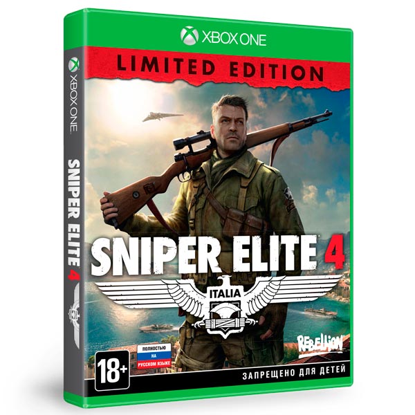 Xbox игра Sold Out Sniper Elite 4 Limited Edition фото