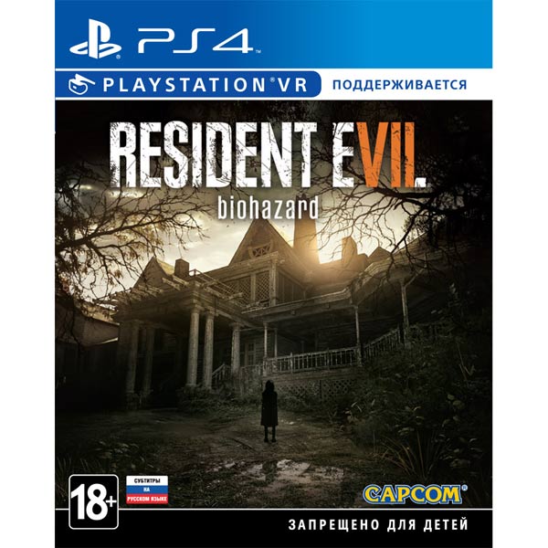 PS4 игра Capcom Resident Evil 7: Biohazard (поддержка VR) фото