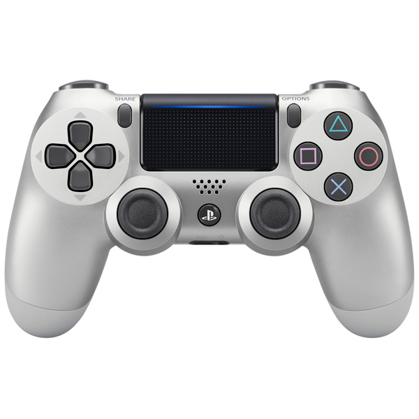Геймпад для консоли PS4 PlayStation 4 Dualshock v2 Silver (CUH-ZCT2E) фото