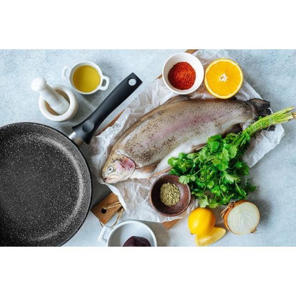 Сковорода Нева Металл Посуда антипригарная литая Алтай 28 см