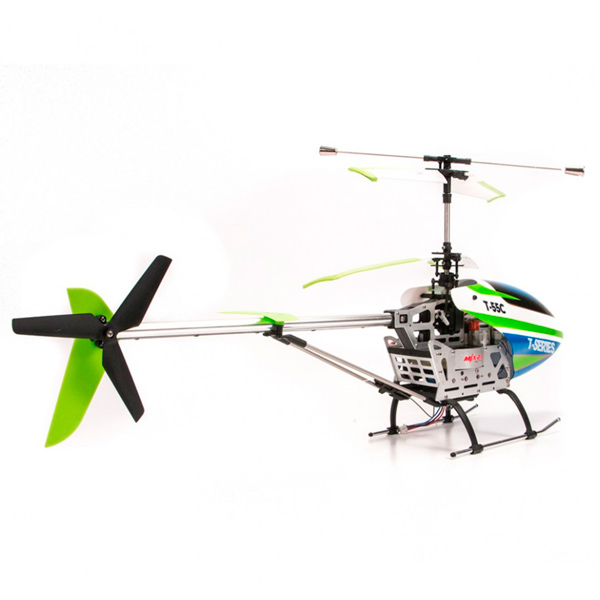 Радиоуправляемый вертолет MJX T55 зеленый (T55FPV-G)