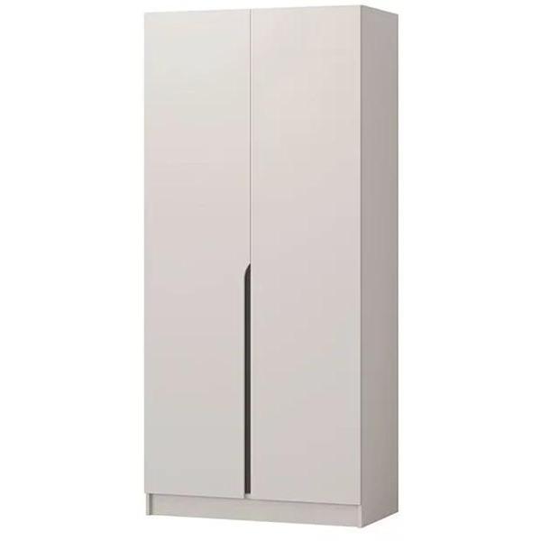 Шкаф распашной Регион 58 1000, со штангой для вешалок и полками, современный, Кашемир