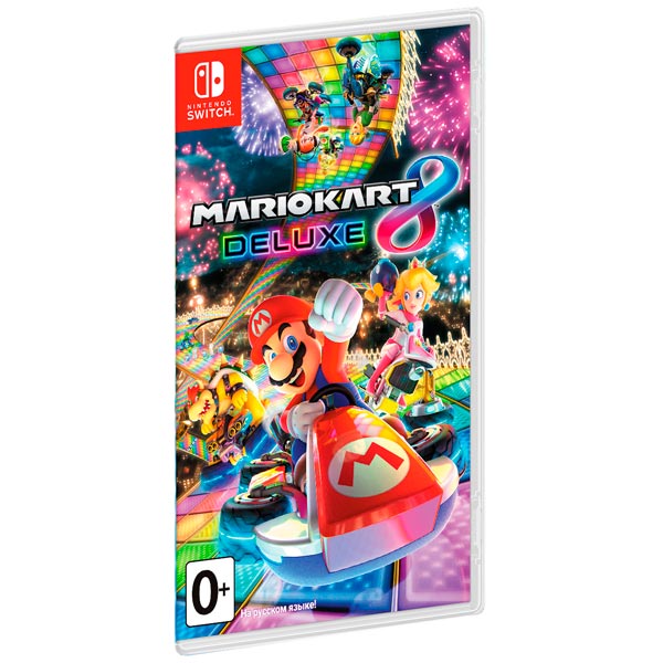 Игровая приставка Nintendo Switch (серый) + Mario Kart 8 Deluxe