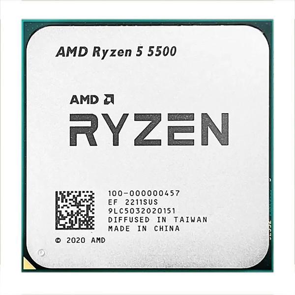 Процессор AMD Ryzen 5 5500, BOX, AM4 (100-100000457CBX)