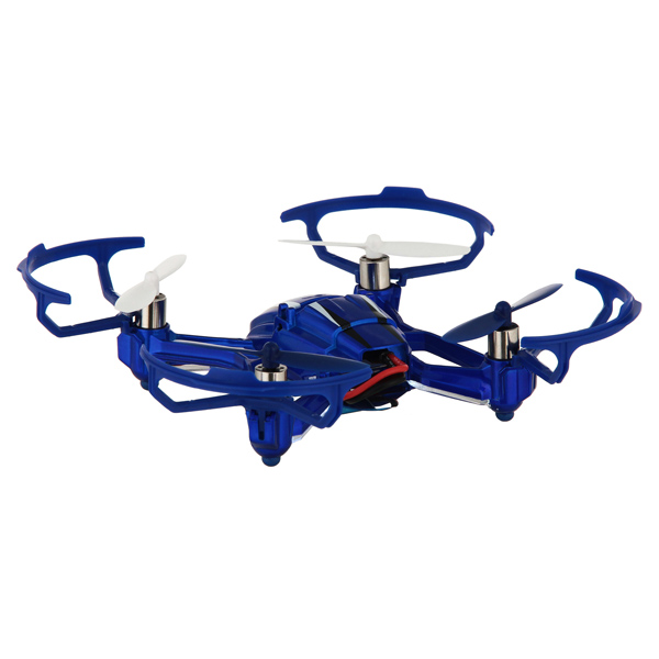 Радиоуправляемый квадрокоптер Pilotage Skycap micro с камерой, RTF, синий (RC18168)