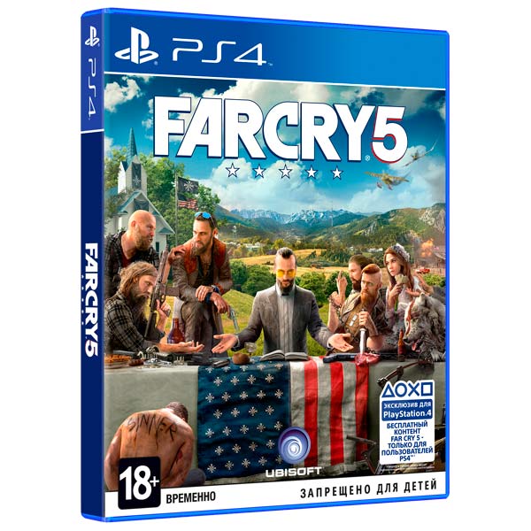 PS4 игра Ubisoft Far Cry 5 фото