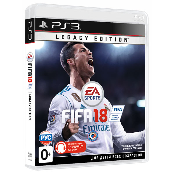 PS3 игра EA FIFA 18 фото