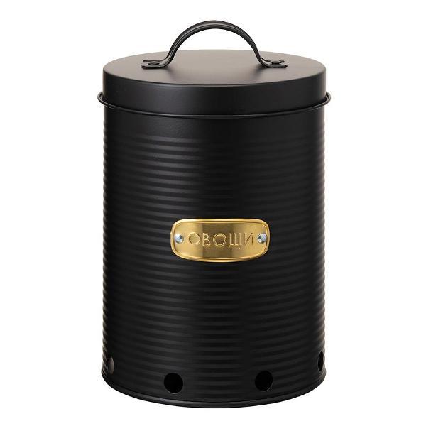 Емкость для хранения Smart Solutions овощей Irmel, 2,5 л, графит