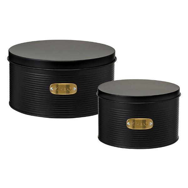 Емкость для хранения Smart Solutions сладостей Irmel, графит, 2 шт. фото