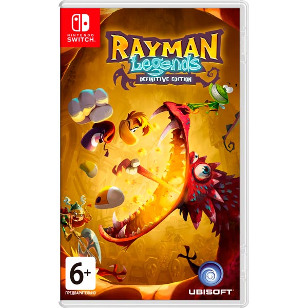 Игра Ubisoft Nintendo Rayman Legends Definitive Edition фото
